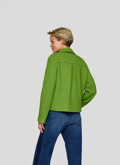 Green Jacket With Breast Pockets
