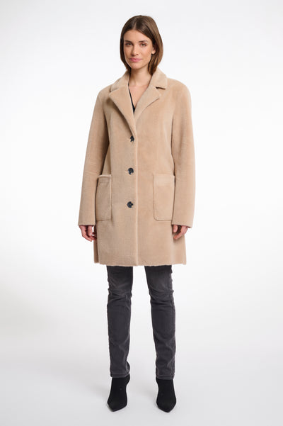 Oat Lenna Faux Fur Coat