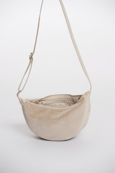 Dalina Birch Round Mini Crossbody Bag