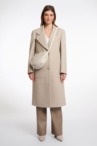 Dalina Birch Round Mini Crossbody Bag