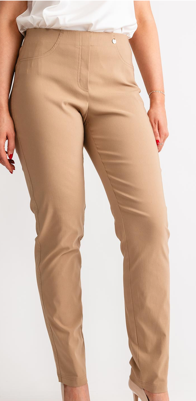 Camel Full Length Bella Trouser