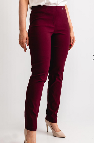 Wine Bella Full Length Trouser