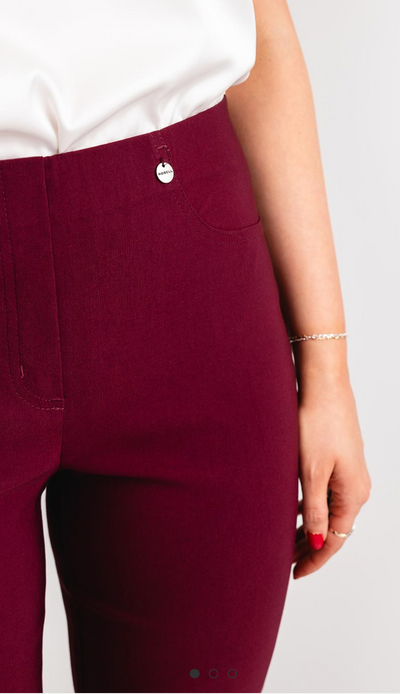 Wine Bella Full Length Trouser