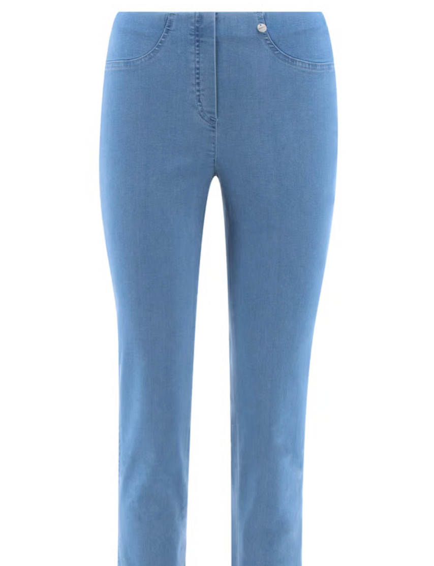 Marie Blue Denim Full Length Jeans