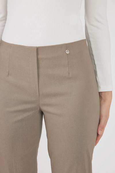 Camel Long Length Marie Trousers