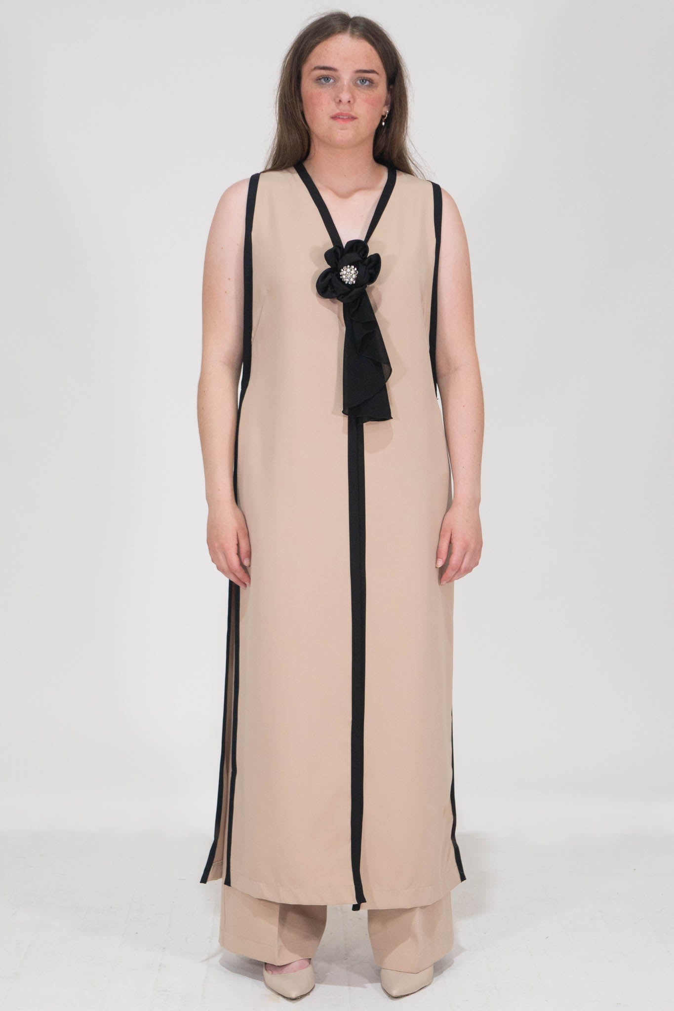 vivianna dress trousers -BEIGE