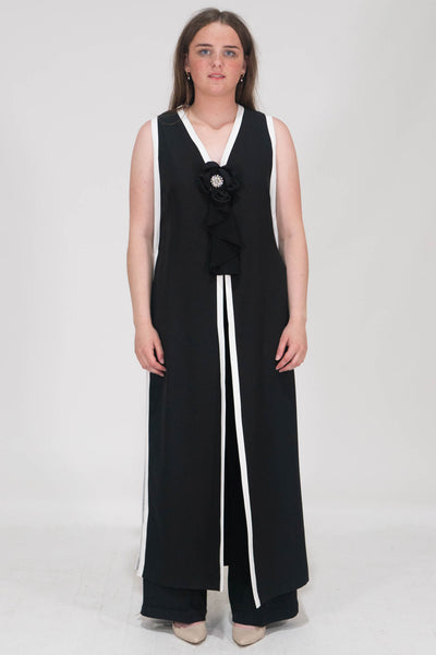 VIVIANA TROUSERS-BLACK