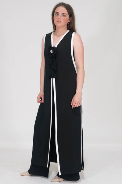 VIVIANA TROUSERS-BLACK