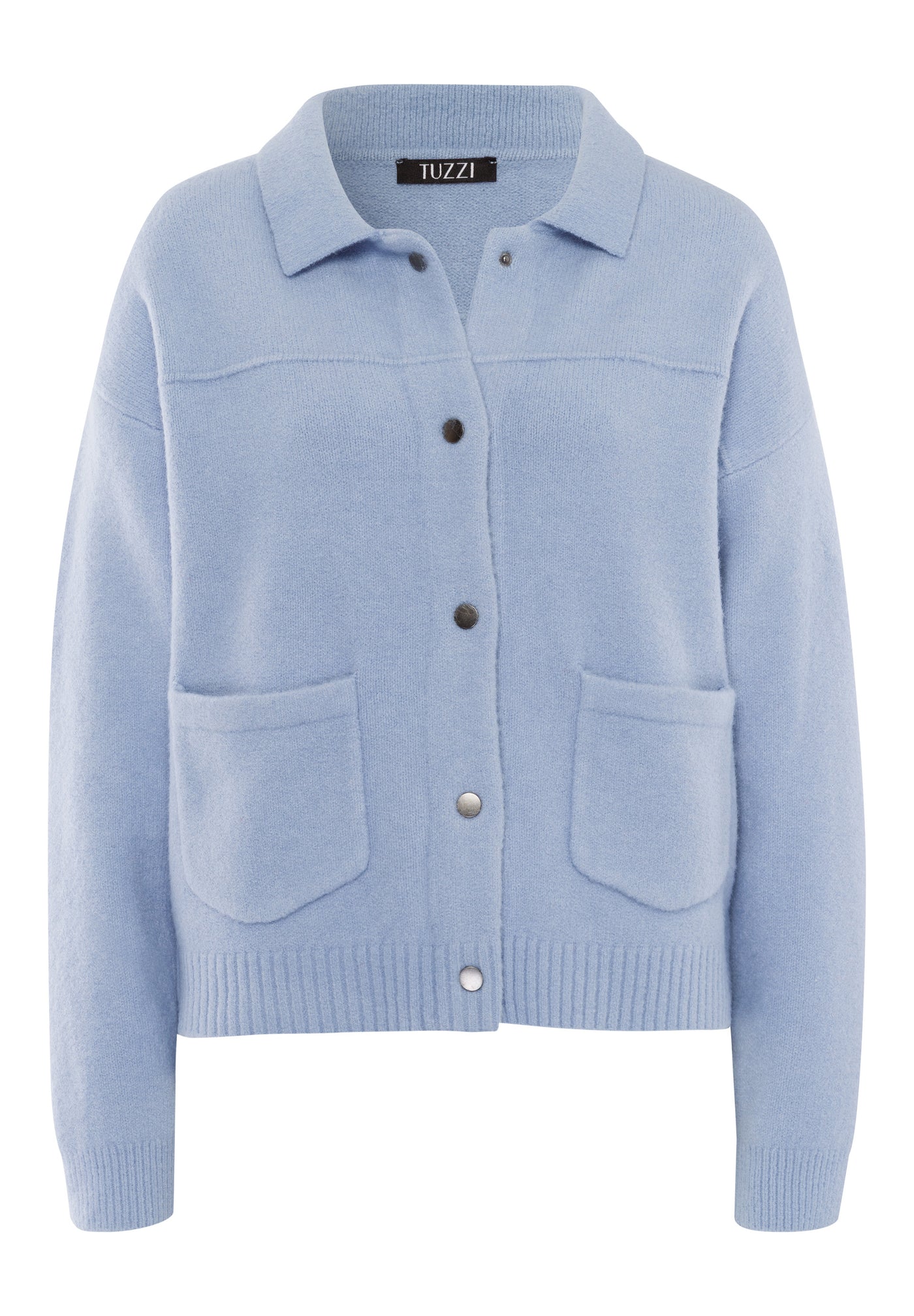 Baby Blue Button Up Jacket