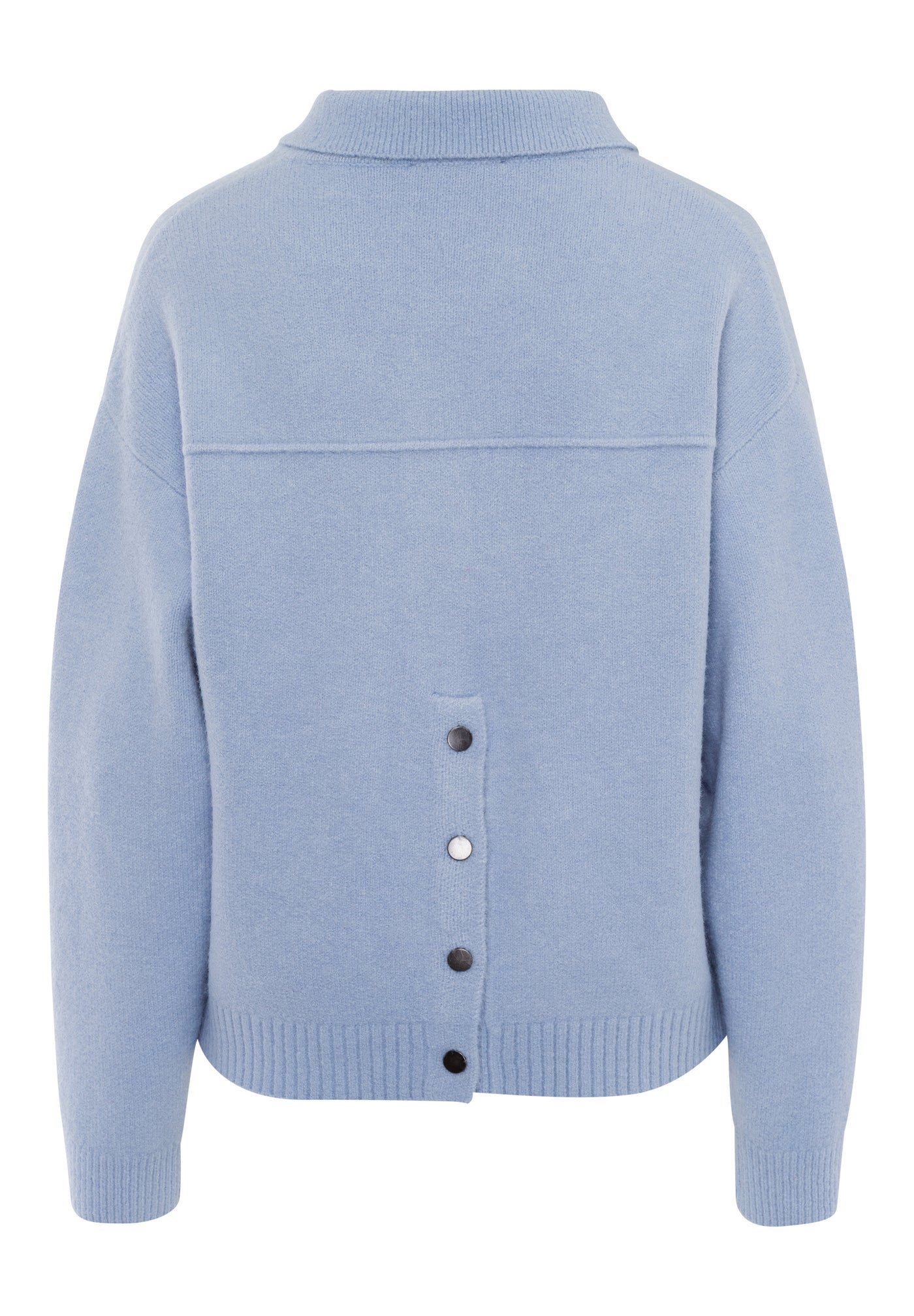 Baby Blue Button Up Jacket