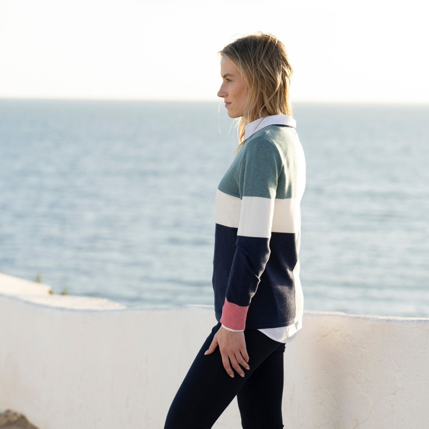 Multicoloured Blocked Pattern Jumper