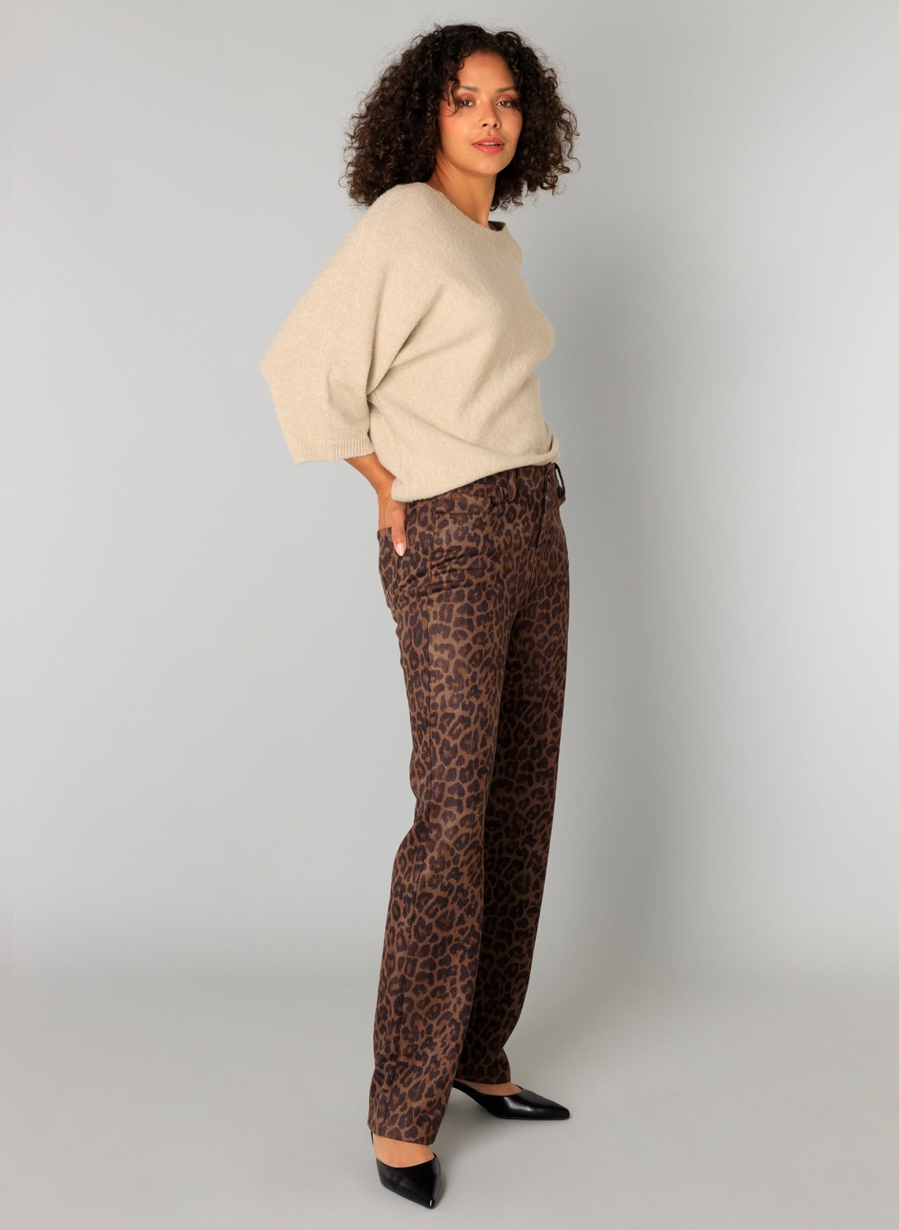 Constance Trousers with Zip and Button