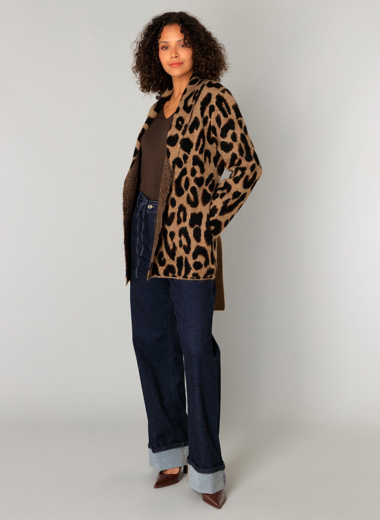 Cipriana Cardigan with Tie Detail