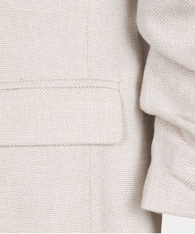 Sand Linen Look Blazer