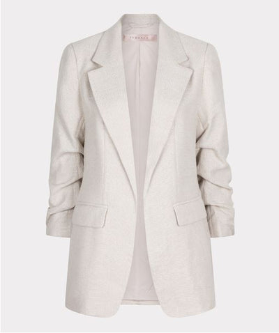 Sand Linen Look Blazer