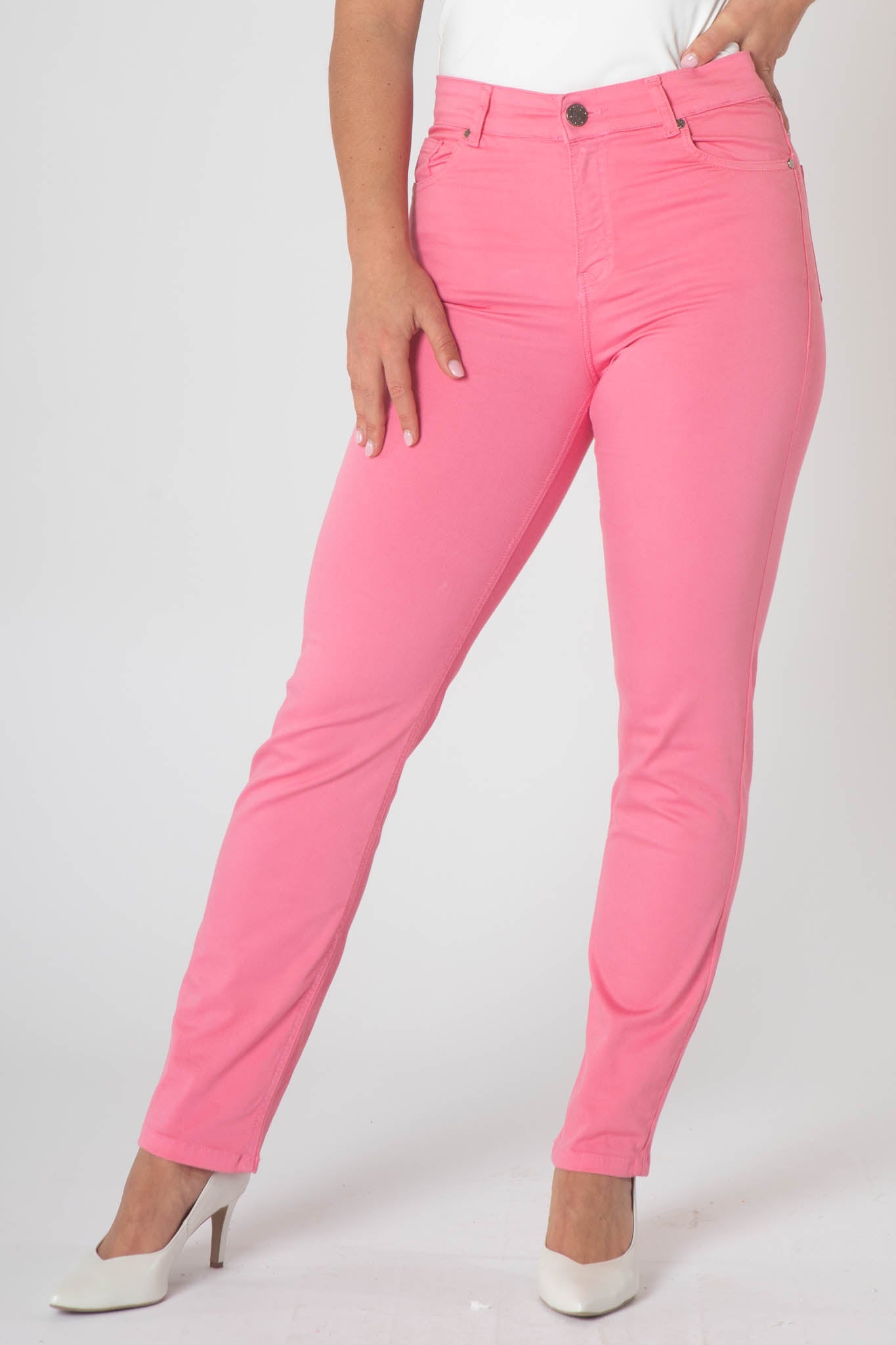 Sakura Regular Jeans - Pink