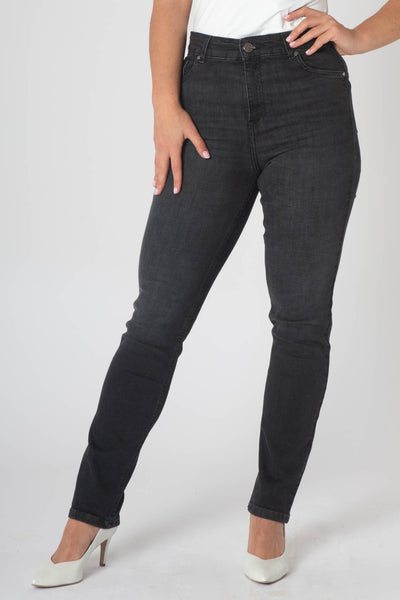 Sakura Regular Jeans - Black Denim
