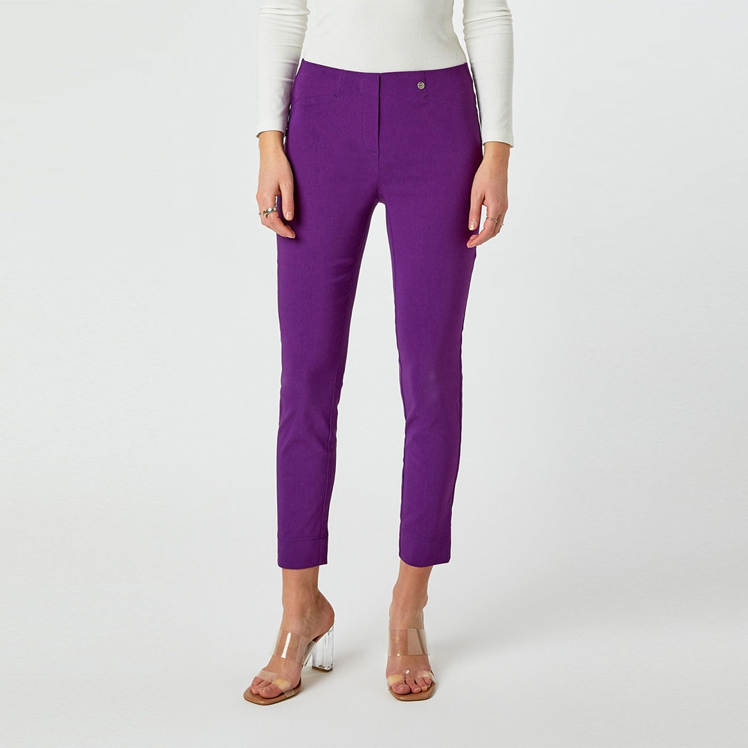 Purple 3/4 Length Bella Trousers