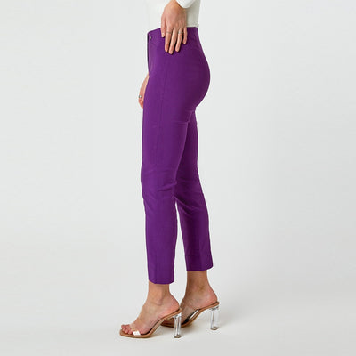 Purple 3/4 Length Bella Trousers