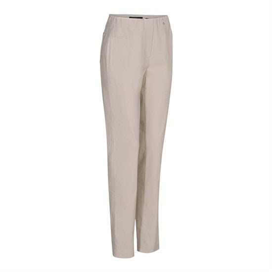 Beige Full Length Bella Trousers