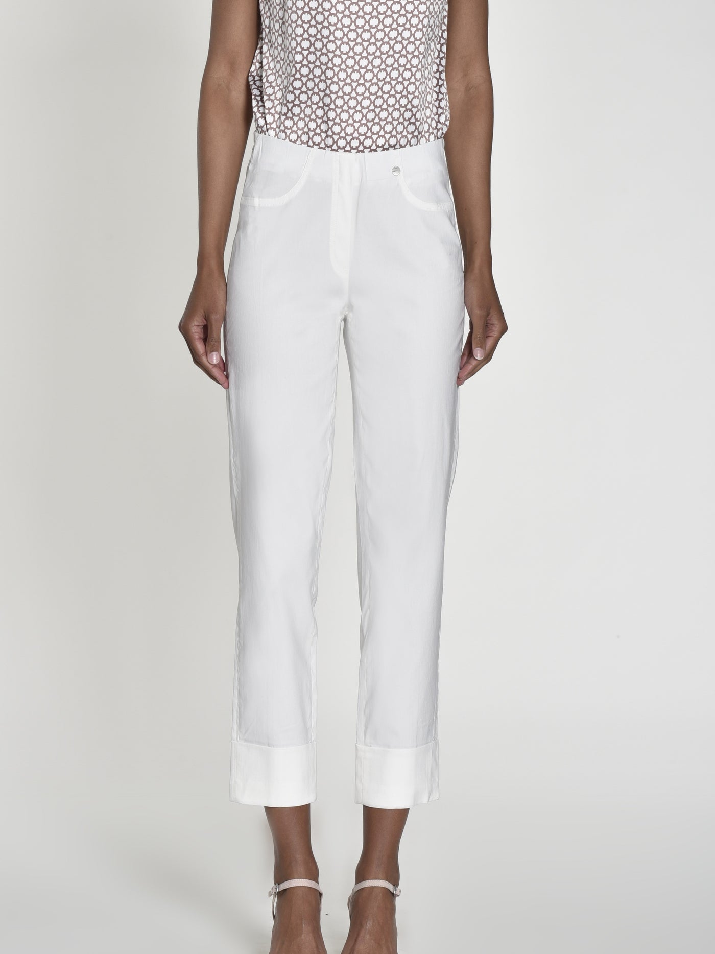 Cream Bella 3/4 Trousers