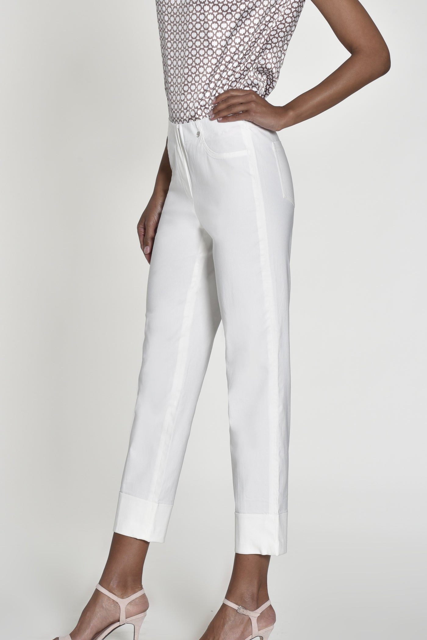 Cream Bella 3/4 Trousers