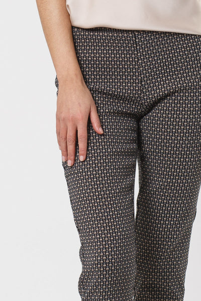 Acapelli Checkered Pastel Print Trousers