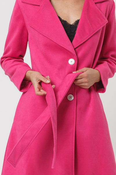 Kaia Dalia Pink Coat