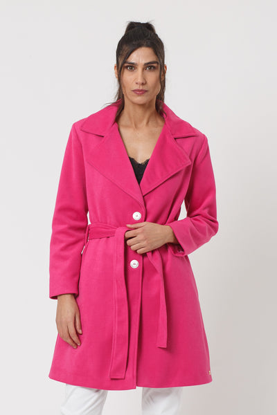 Kaia Dalia Pink Coat