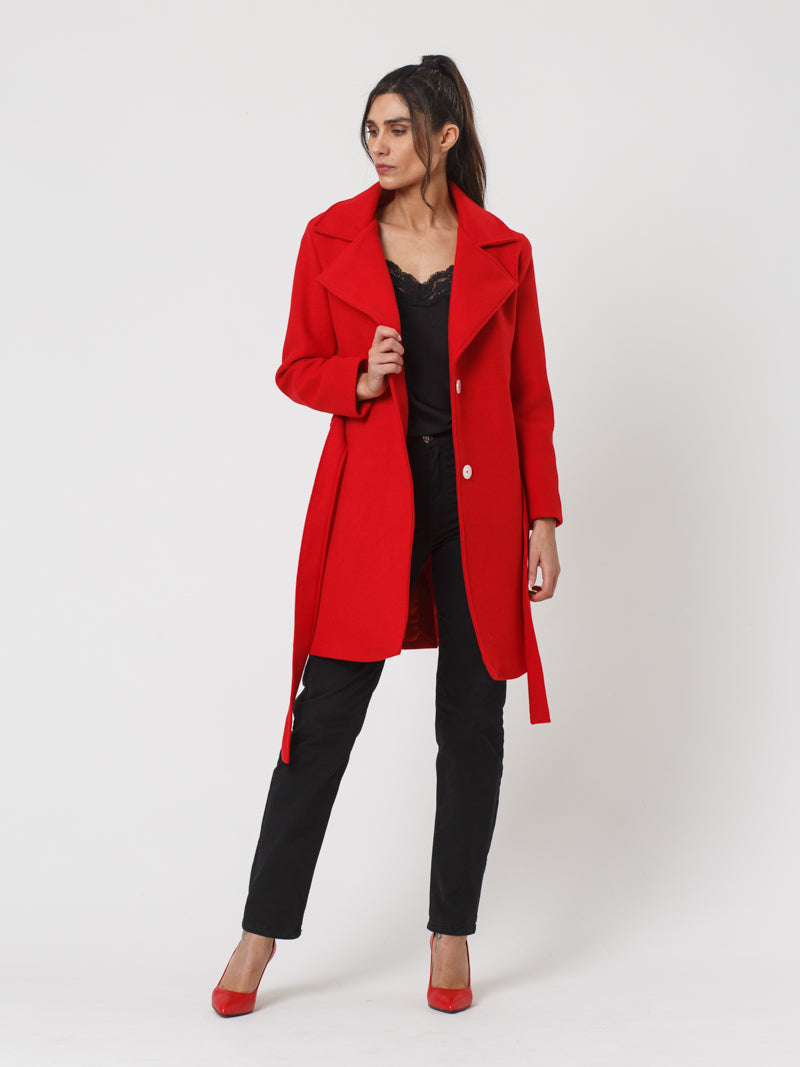 Kaia Red Coat