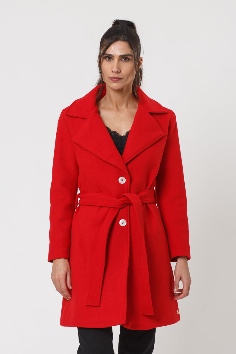 Kaia Red Coat