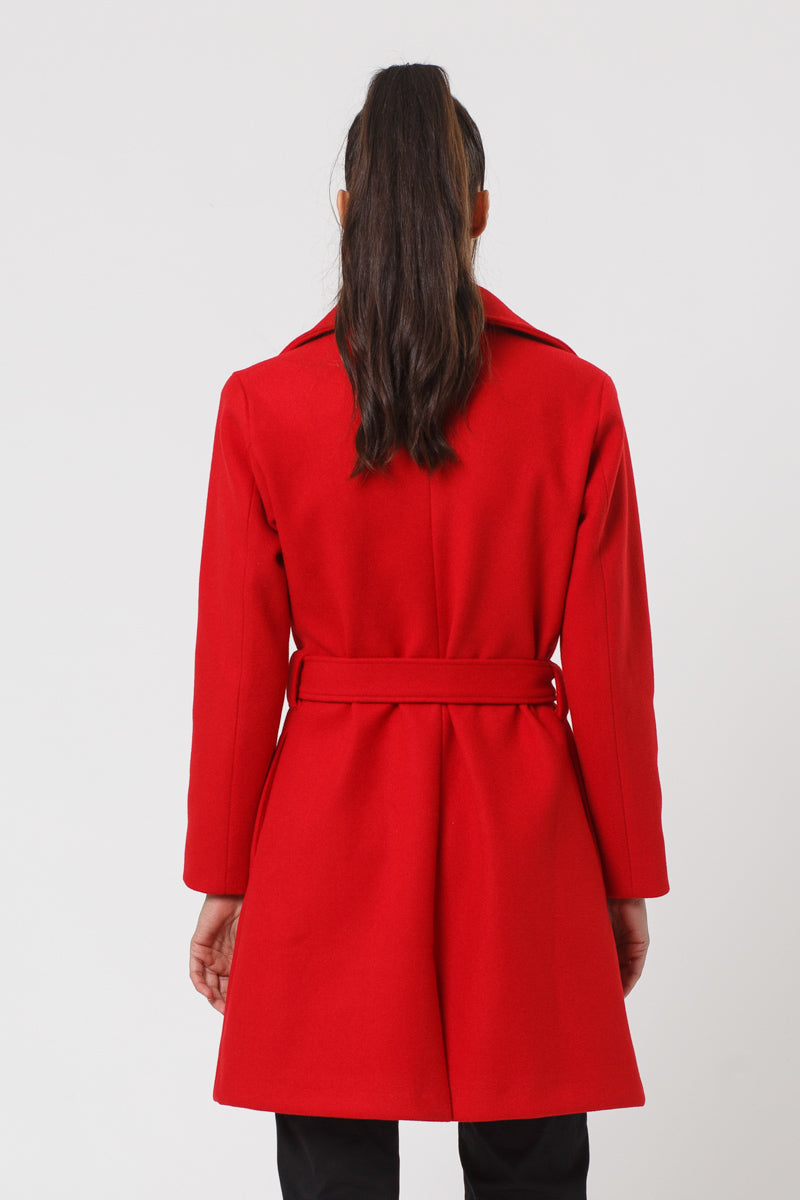 Kaia Red Coat