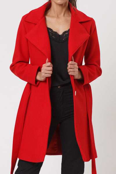 Kaia Red Coat