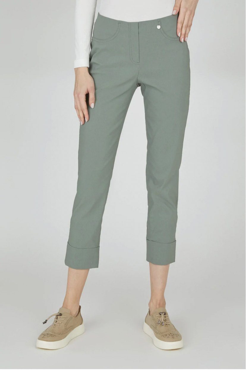 Khaki Bella 3/4 Trousers