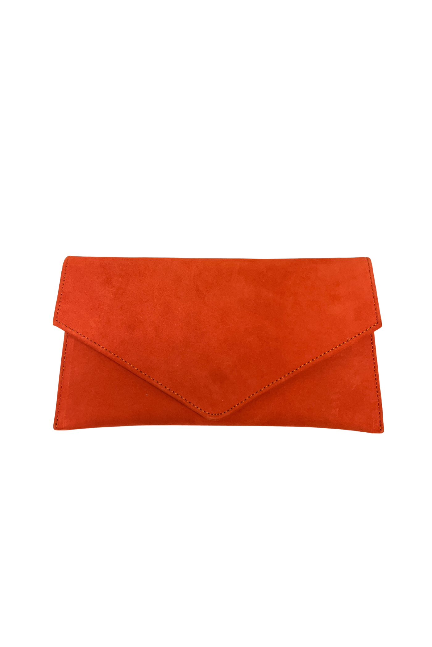 Orange Clutch Bag La Creme Boutique