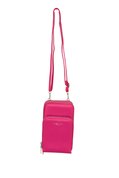 Deep Pink  Cross Body Bag