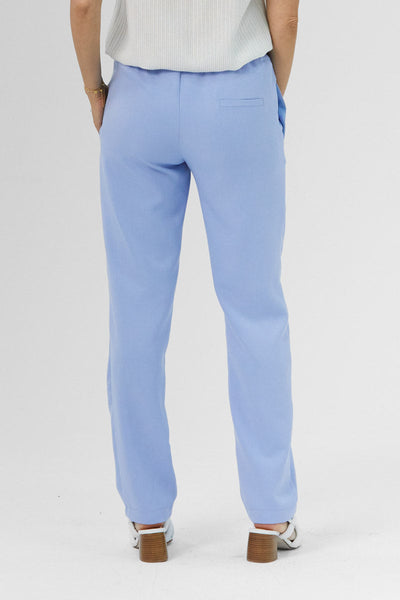 D2D Baby Blue Trousers Full-Stretch Waist