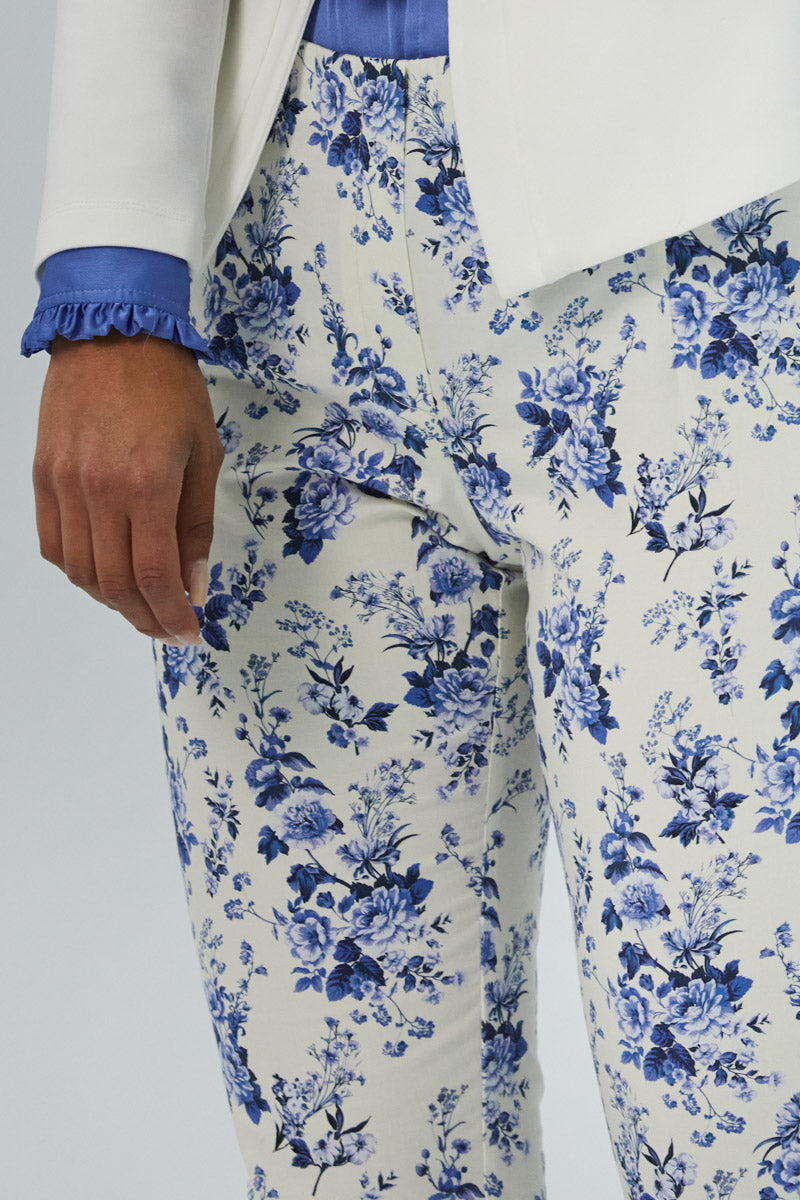 Acapelli Floral Cropped Trousers
