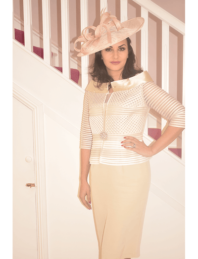 Dress With Coat Effect